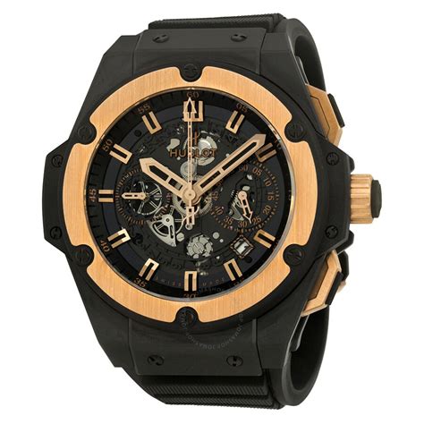 Hublot King Power Unico Black Skeleton Dial Chronograph 